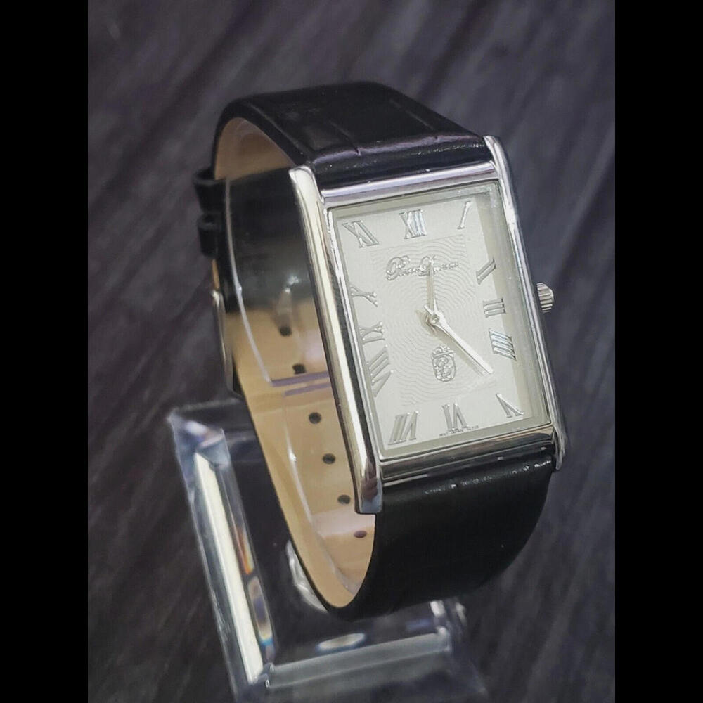 Pierre Lucerne Epson-Seiko Y120 Slim‎ Mens Tank Dress Watch